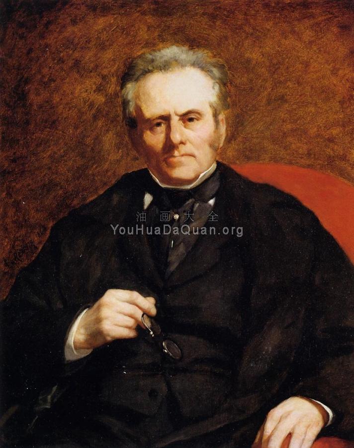 William Sisley, Father of Alfred Sisley - 皮埃尔·奥古斯特·雷诺阿